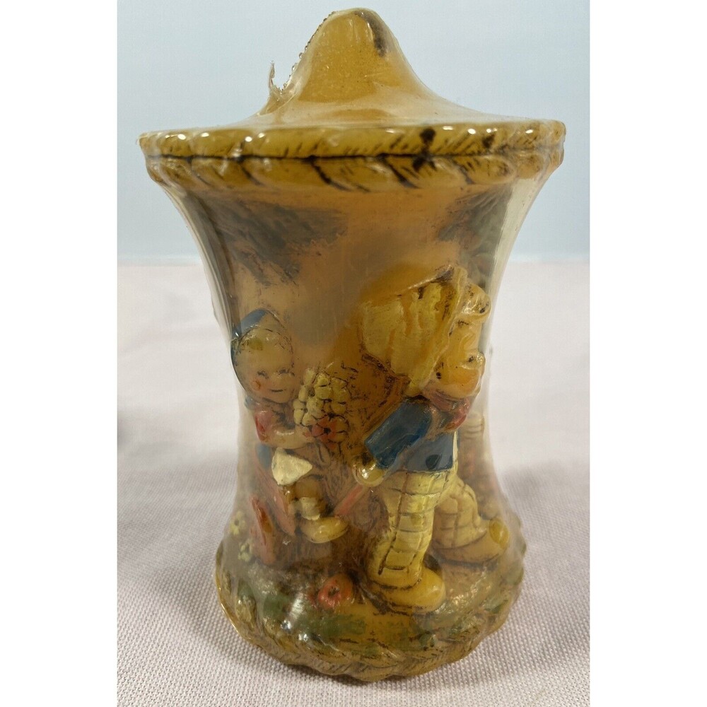 Alpine Originals hand-painted candle